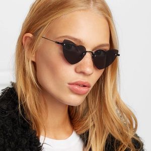 Saint Laurent SL 254 LOULOU Sunglasses Black